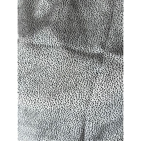 Bishop & Young Women’s Tunic Top Printed Satin Pullover White Micro Dot XS NWT‎ - Picture 9 of 10